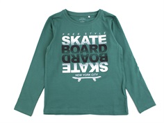 Name It antique green/skate bluse